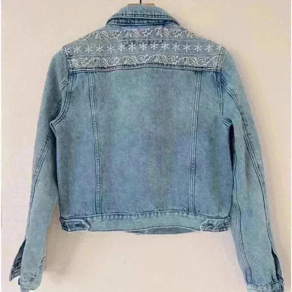 Rebecca‎ Minkoff Verona Denim Jacket Size M - Picture 3 of 7